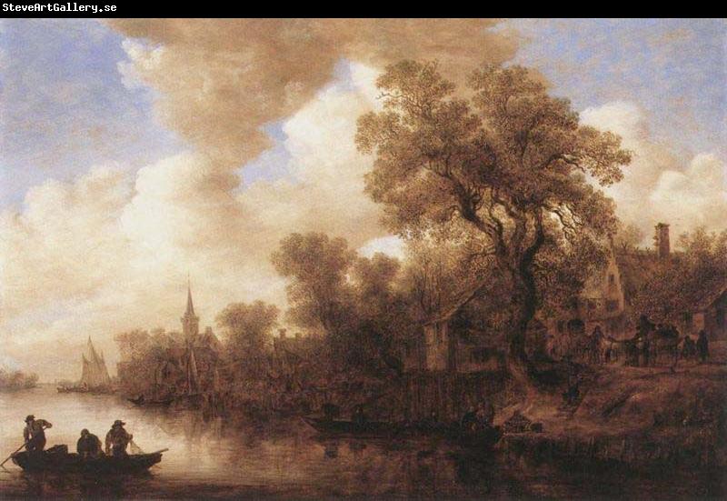 Jan van Goyen River Scene